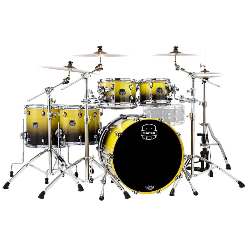 Mapex Saturn 22" Sulphur Fade Studioease Schlagzeug-Set