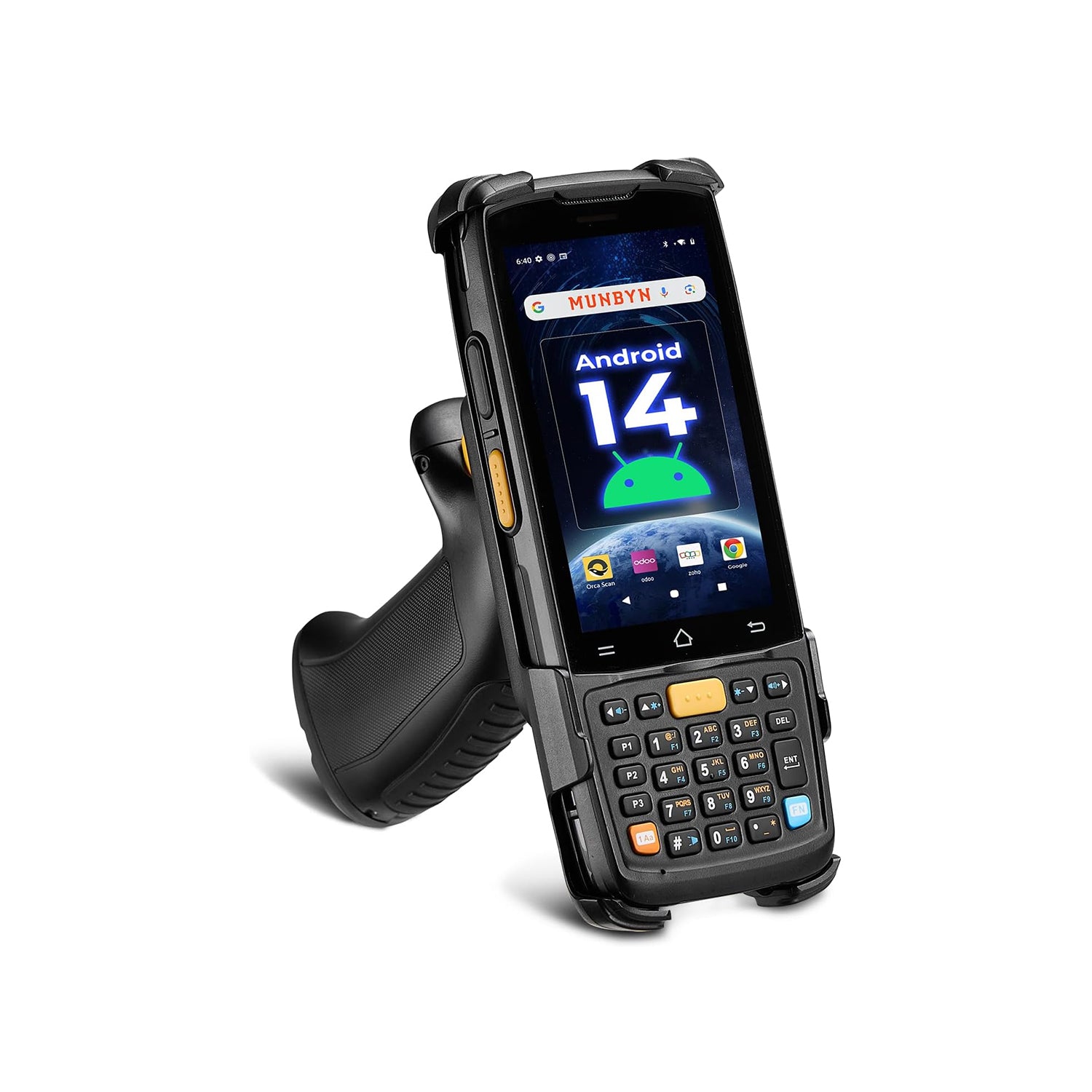 MUNBYN MC005P Android 14 Tragbarer Barcode-Scanner