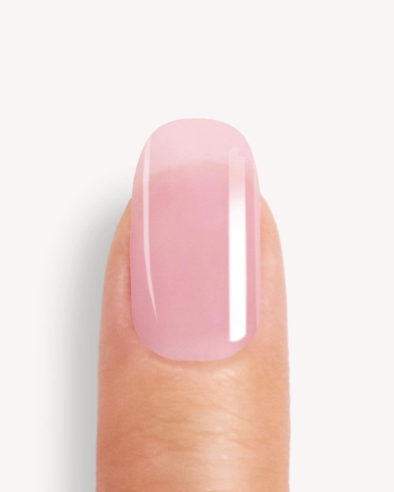 Pink Transparent UV Gel Strips