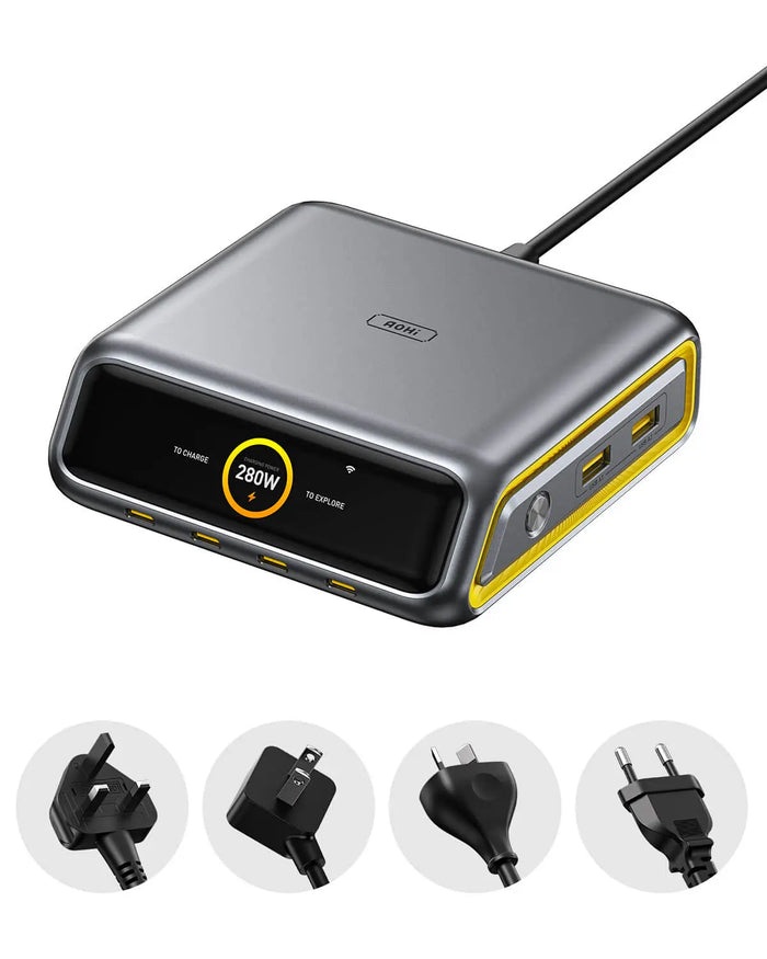 AOHI Die Zukunft AI PD3.2 280W 6-Port Desktop-Ladestation