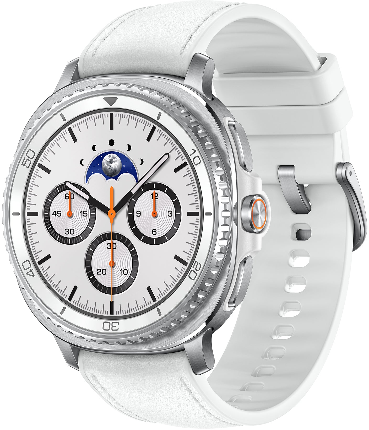 Samsung Galaxy Watch8 Classic, 46mm, BT, Weiß
