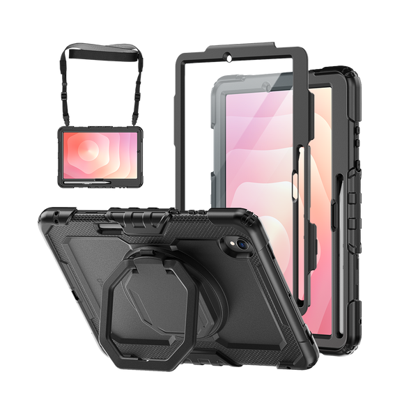 Rugged Case für Samsung Galaxy Tab S11 11-Zoll mit 360° drehbarem Handgriff