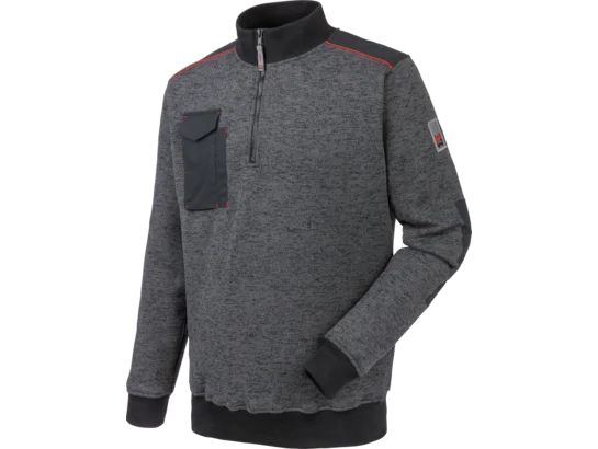 Fleece Troyer Perseus Grey