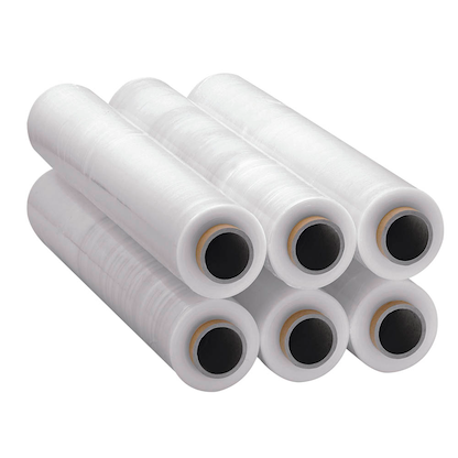 SUPRA Stretchfolie 17,0 µm 300,0 m x 50,0 cm, 6 Rollen
