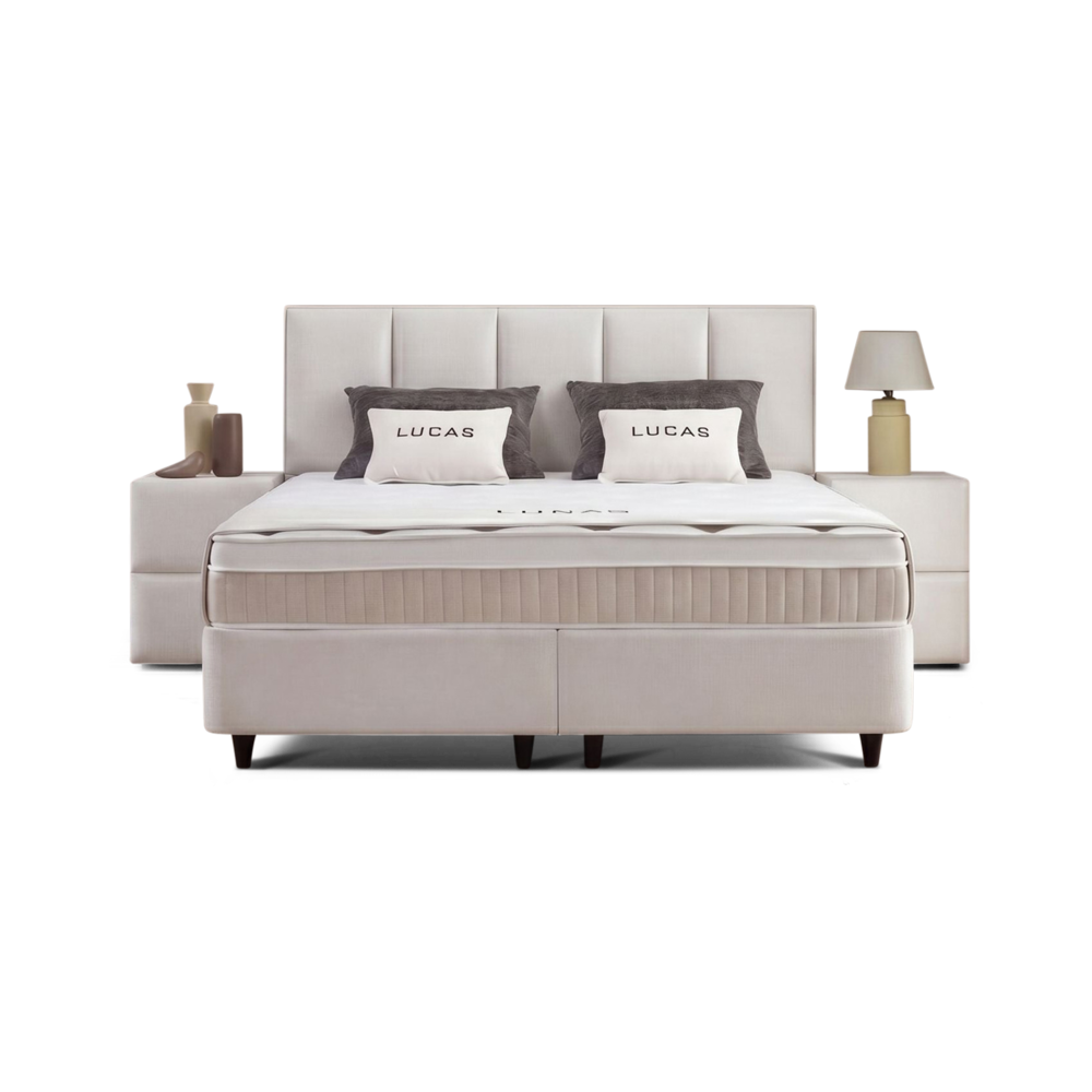 Lucas Boxspringbett mit Bettkasten