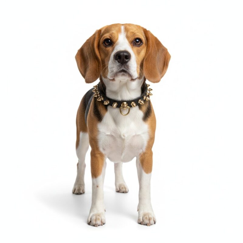 Ranger Lederstachelkragen für Beagle