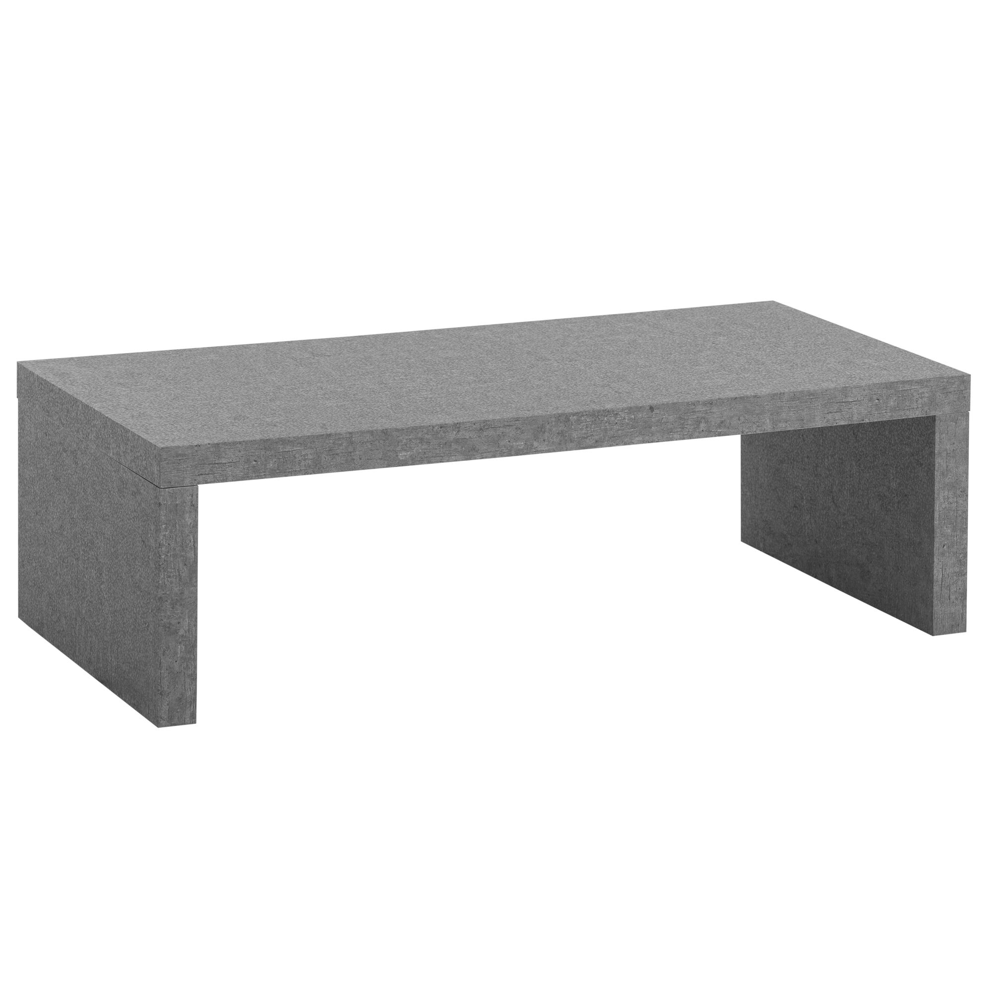 Couchtisch 110 cm Wohnzimmertisch Groß Rechteckig Zeitlos