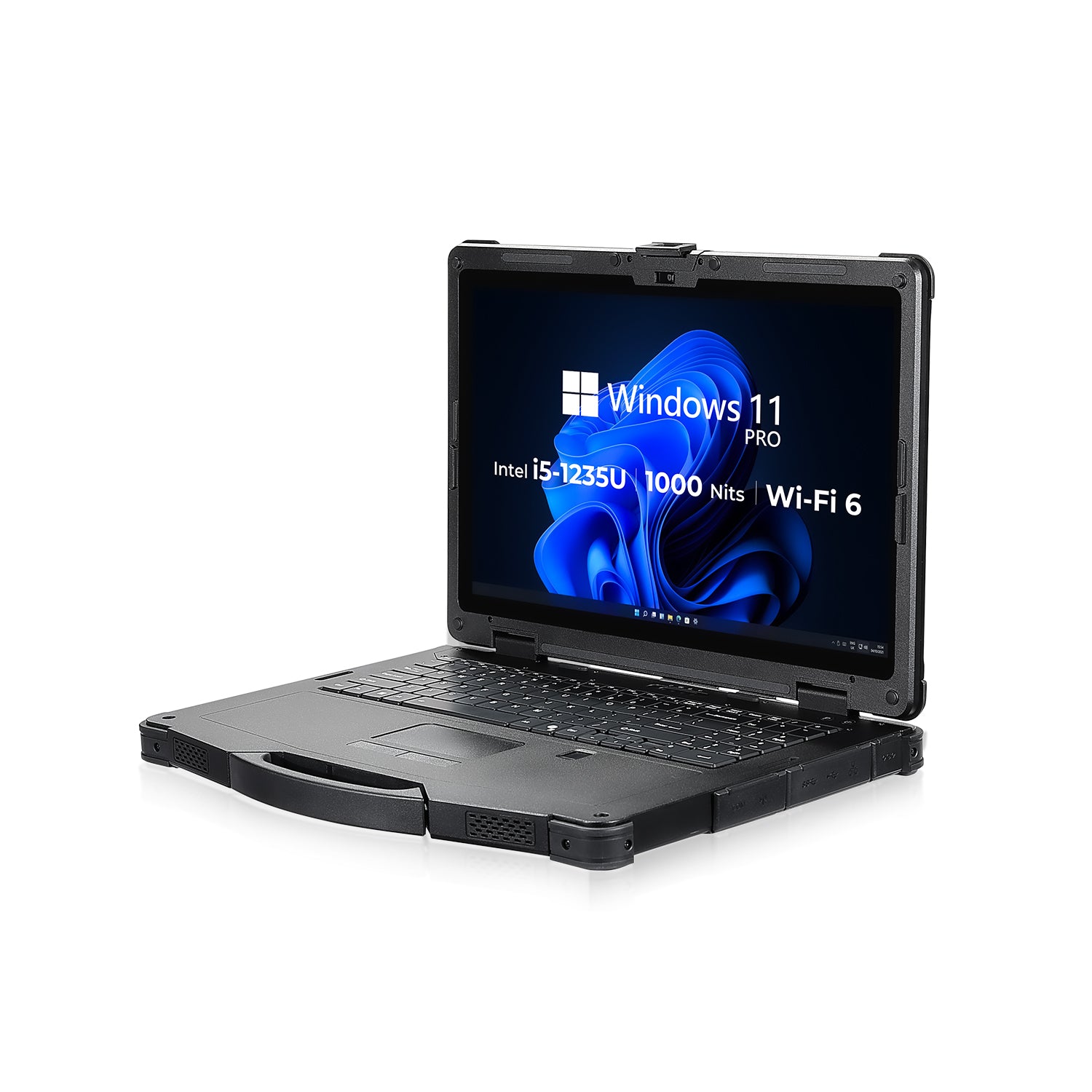 MUNBYN IRX16 Robuster Laptop für den Außeneinsatz und Industriearbeiten