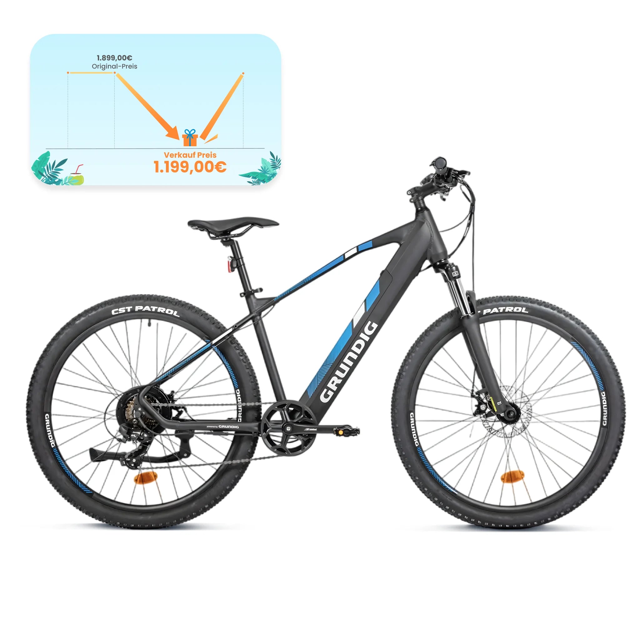 GRUNDIG E275 E-Bike 27.5"