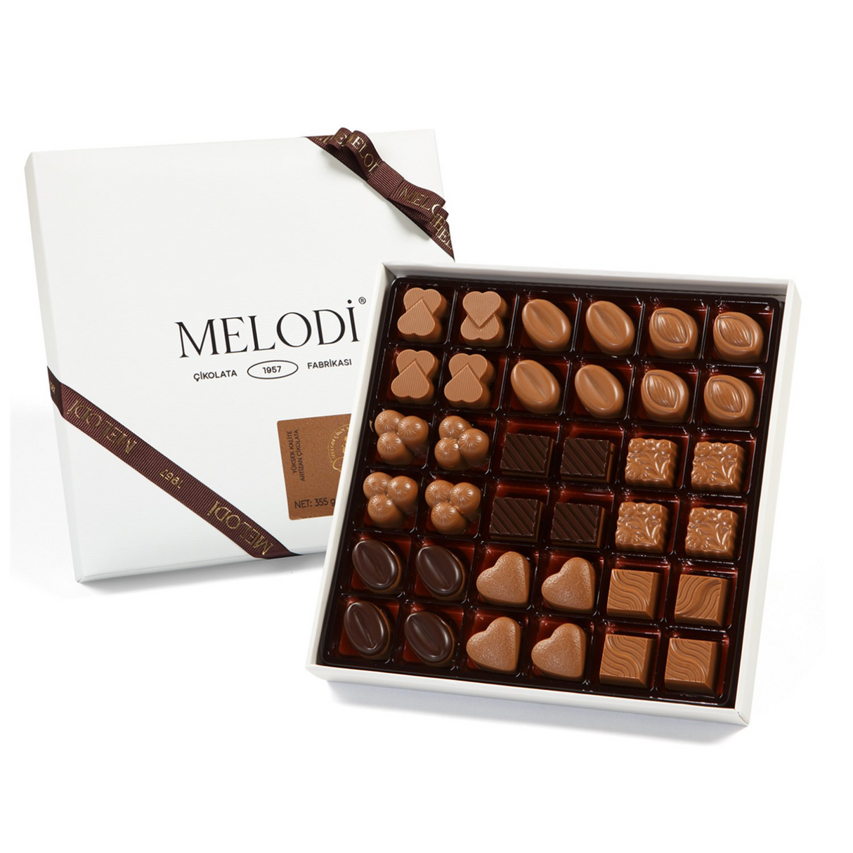 Carians Pralinen Schokoladen Geschenkbox