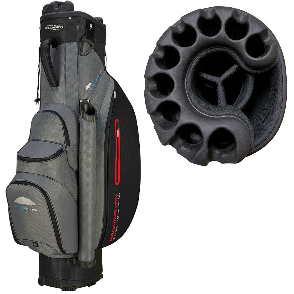 Bennington QO9 Wasserabweisendes 2.0 Trolleybag Grau/Schwarz/Rot