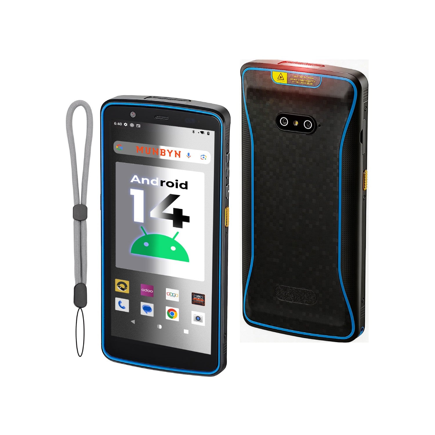 MUNBYN IPDA089Pro Android 14 Barcode Scanner