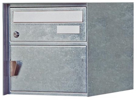 Briefkasten Visp verzinkt freistehende Montage von Huber