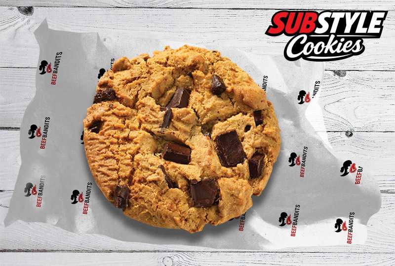 Schokoladenkekse | Substyle Cookies Box | Gefrorener Keks-Teig | 24 Kekse zum Backen