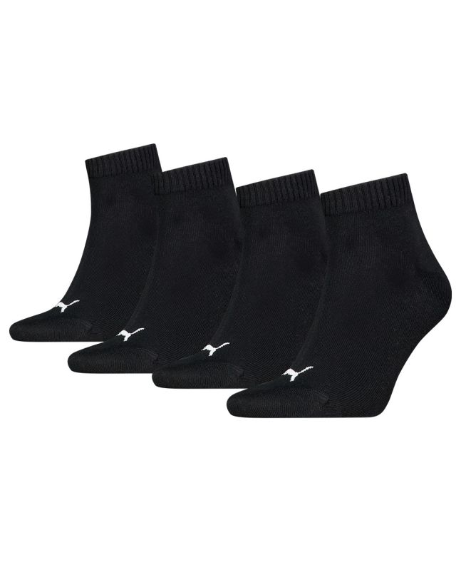 PUMA Unisex Quarter Socks - Deal Package 3+1