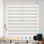 A-OK Motorisierte Dual-Layer Zebra-Jalousien
