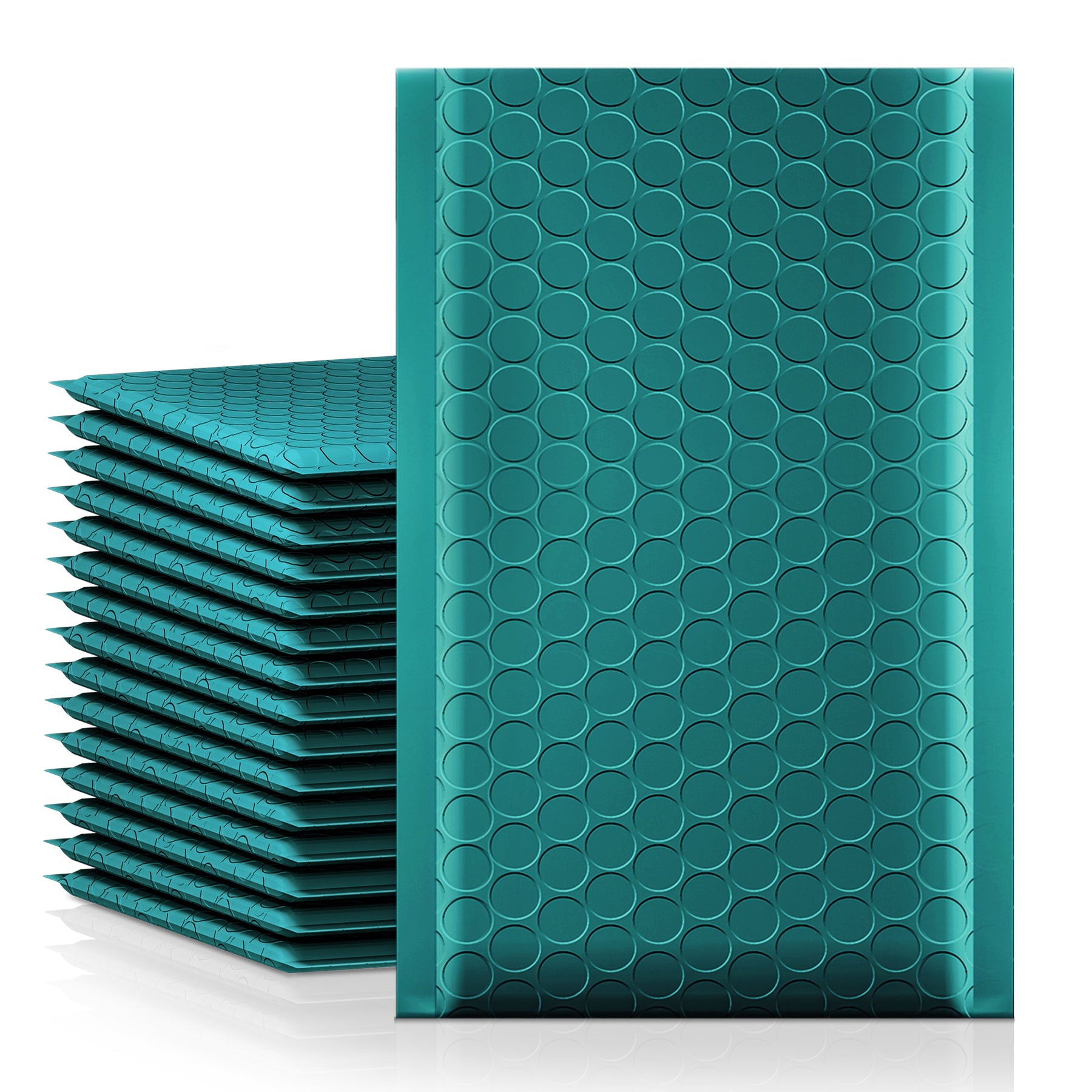 4x8 Bubble Mailer Padded Envelope #000 | Usable Size 4x7 | Forest Green