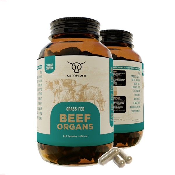 Grass Fed Beef Organs