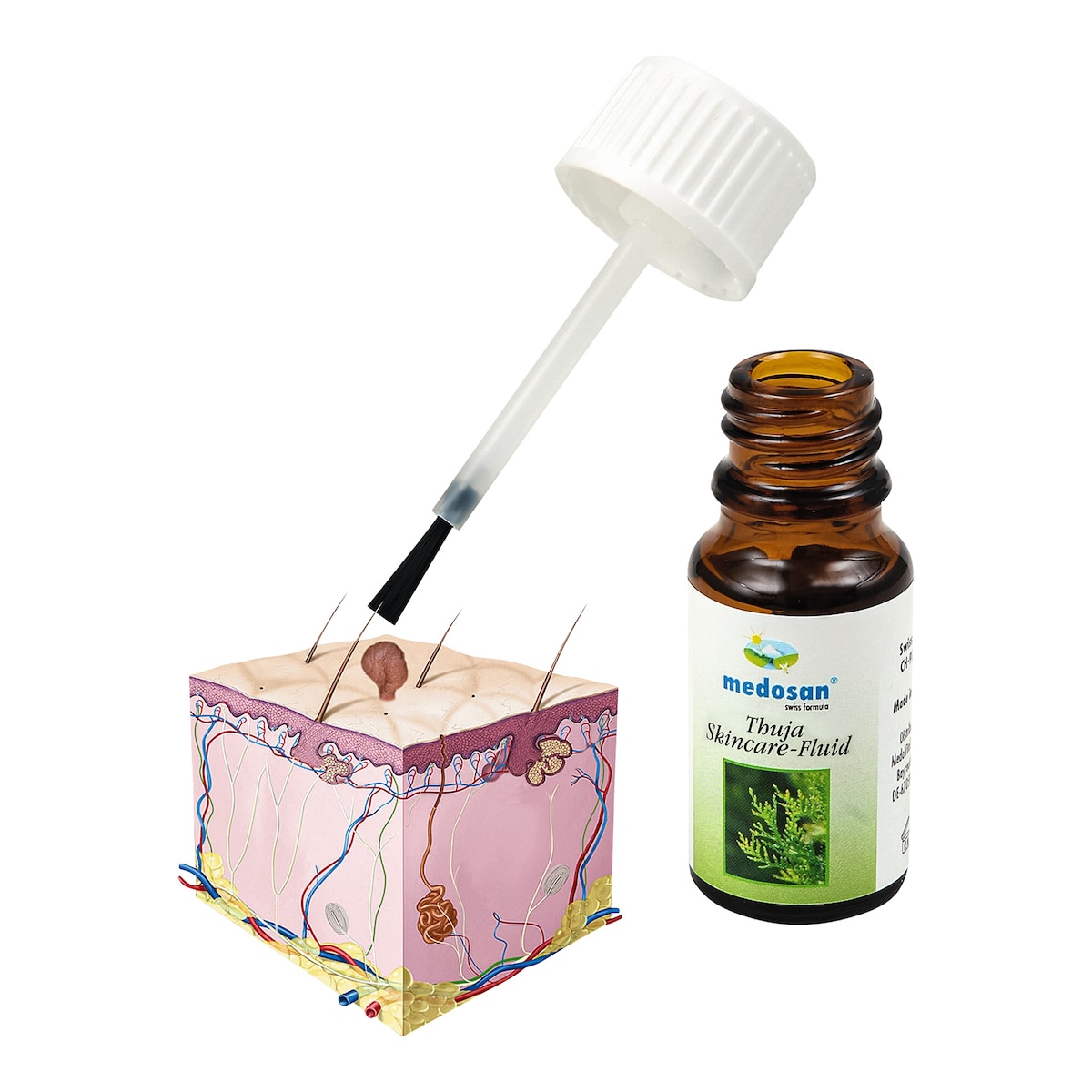 Warzenentferner "Thuja Skincare Fluid", 10 ml
