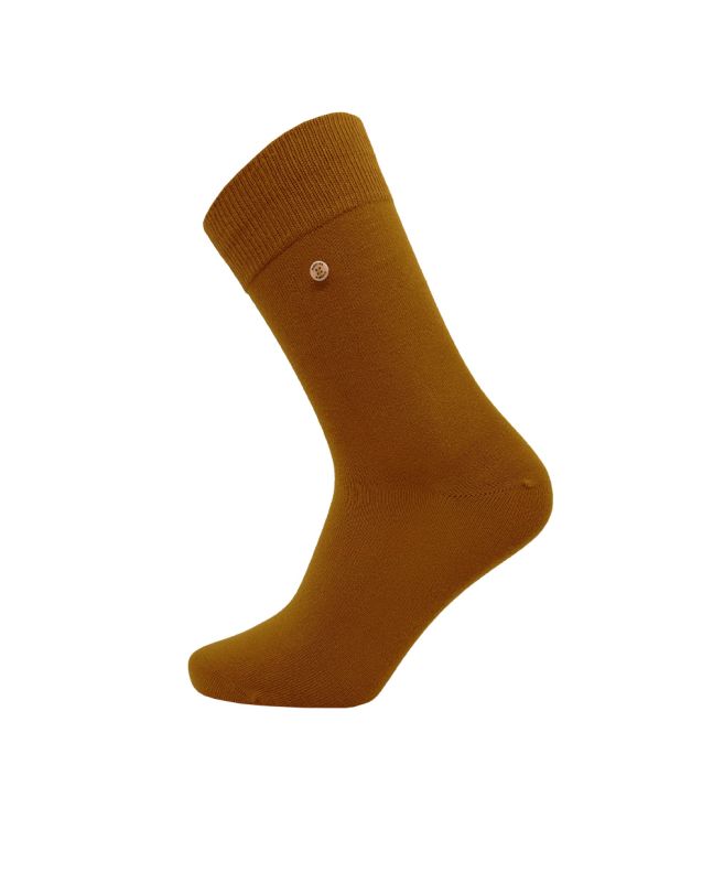 Unisex Organic Cotton Socks Mustard Yellow