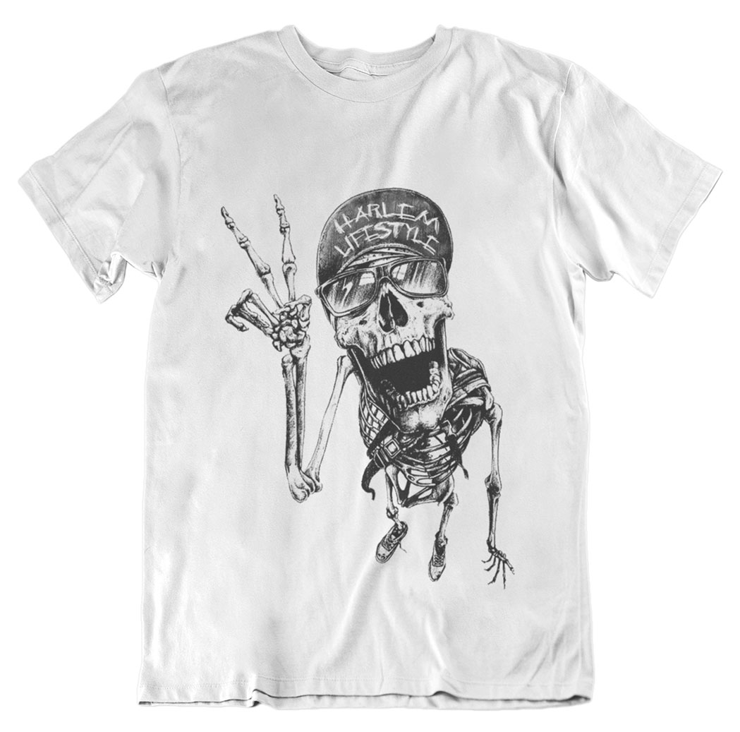 V Skull T-Shirt – H