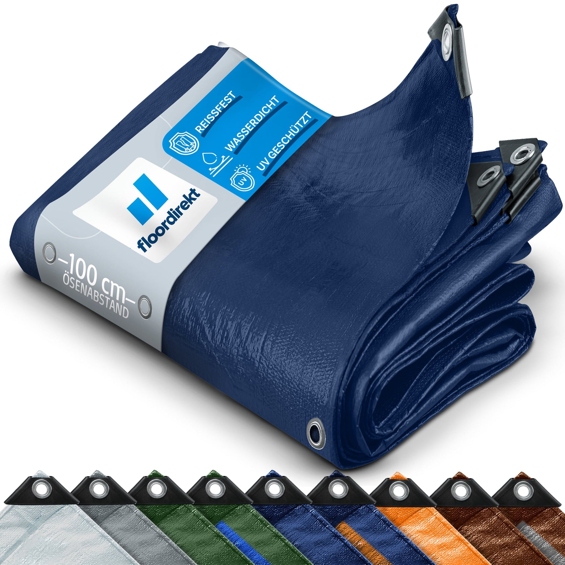 Multifunktionale Abdeckplane - 240 g/m² Schutz für jedes Wetter