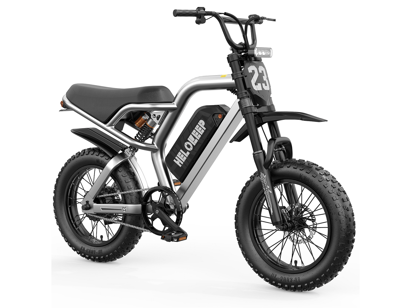 Helokeep K6 Mini Moped-Stil Elektrisches Fahrrad
