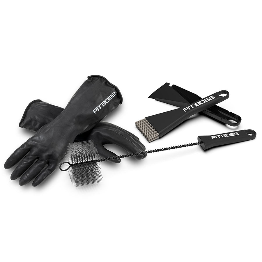 Schütze Dein Grill-Bundle | Reinigungsset für Pelletgrills und Reinigungsmittel
