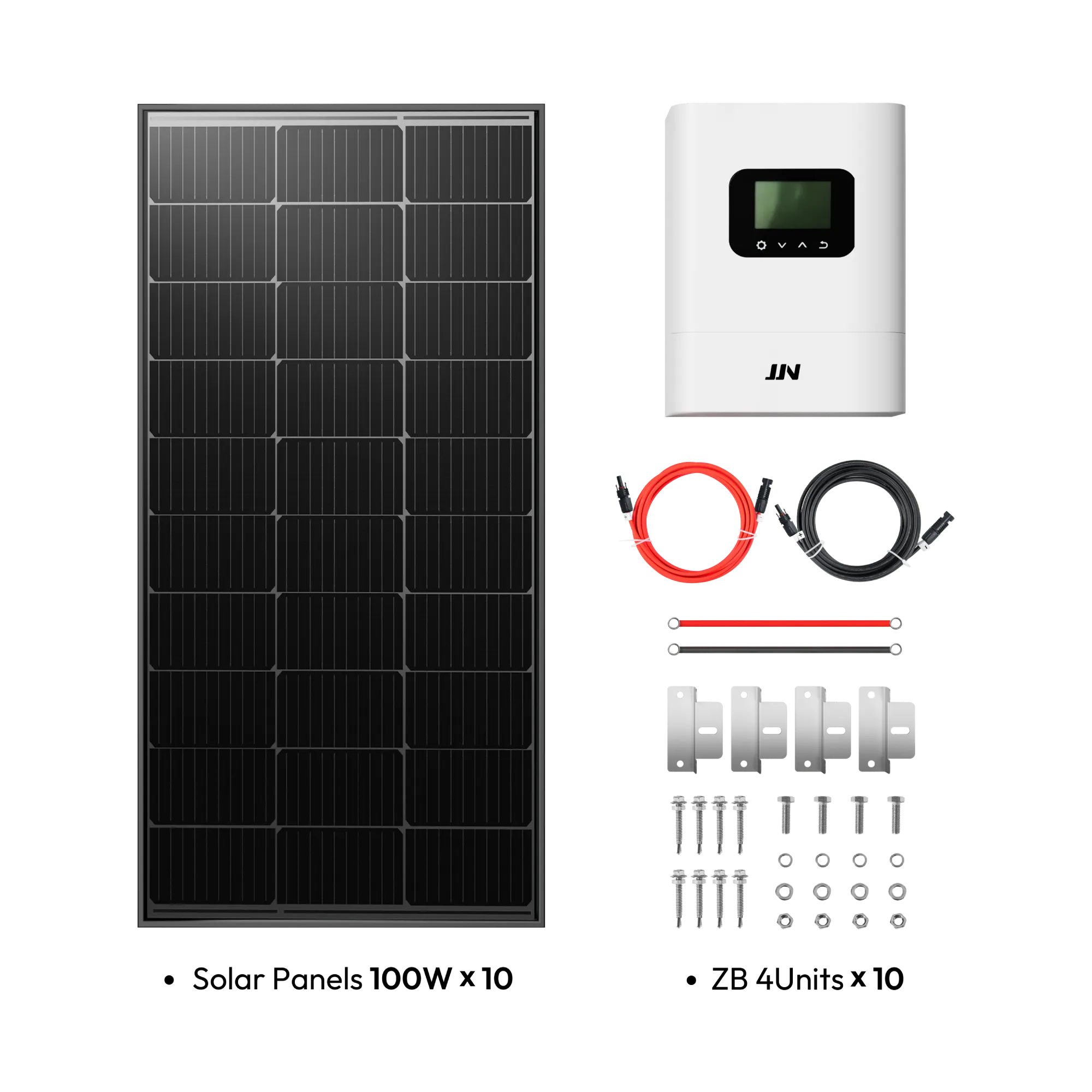 Abenteuer 1kW Solar Kit für Wohnwagen & Familiencamping