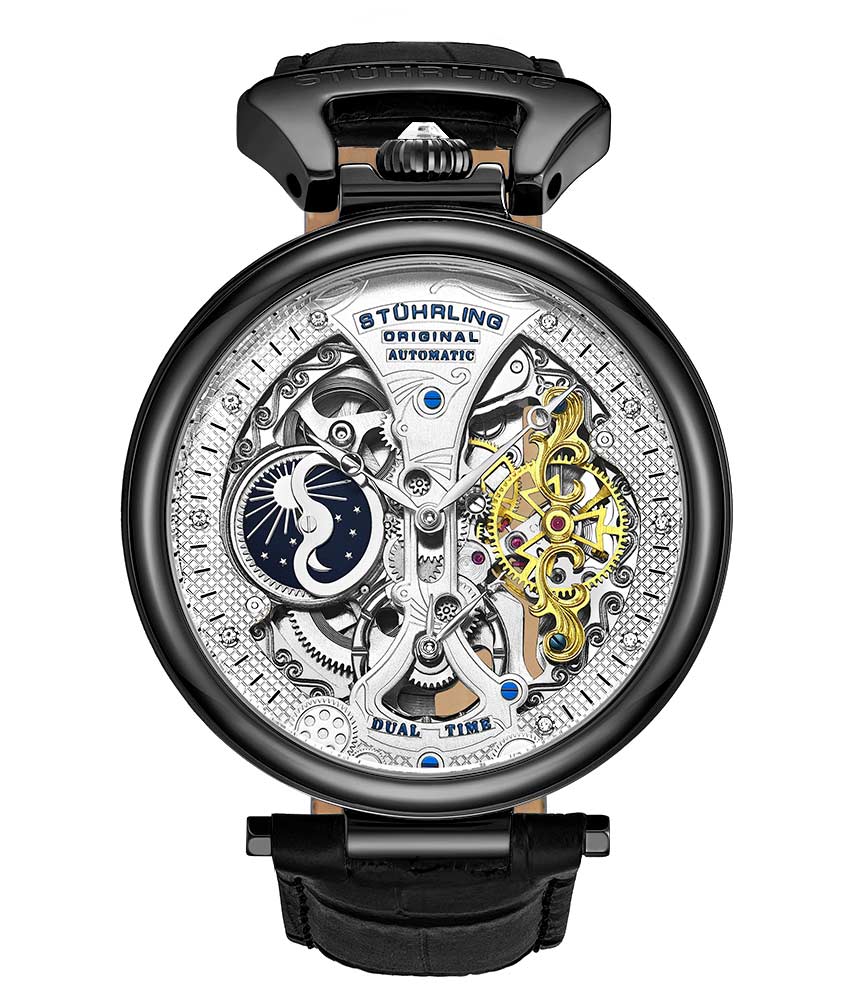 Stührling Kaiserliches Grand DT 3920 Automatik 46mm Skelett