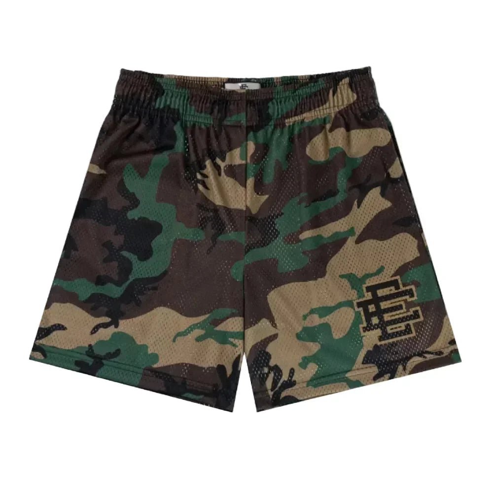 Eric Emanuel EE Basic Core Short Grün Schwarz Camouflage