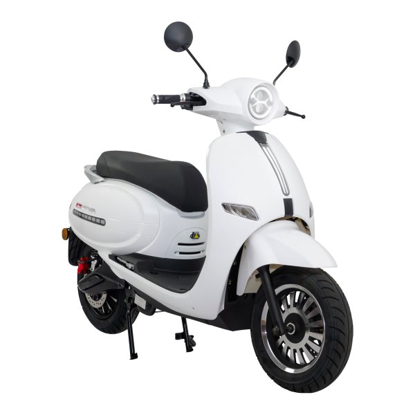 Vorführroller - Elektro-Motorroller AsVIVA EM2 weiß