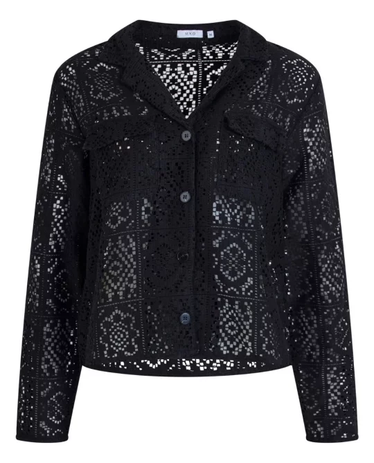 Black Cardigan with Buttons