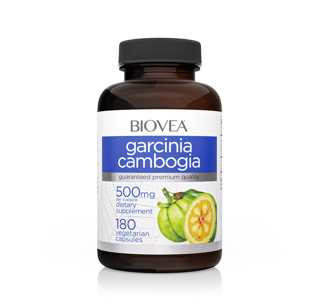 GARCINIA CAMBOGIA 500mg 180 Vegetarian Capsules