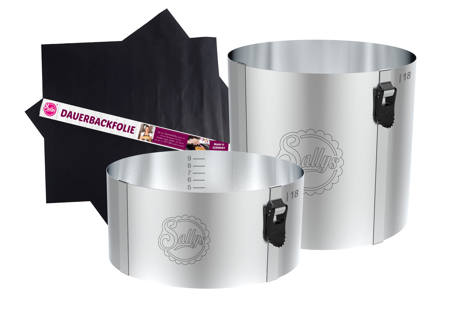 Sallys Tortenring V2 Duo-Set