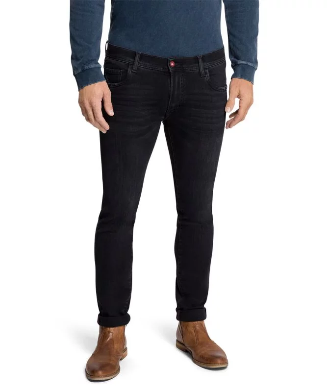 Pioneer Jeans Ryan Megaflex Regular Fit - Schwarz Extra Lang