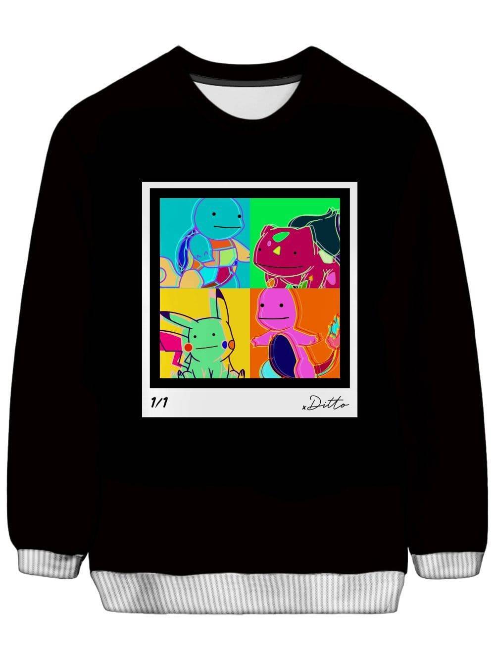 Warhol Pokemon Ugly Sweater