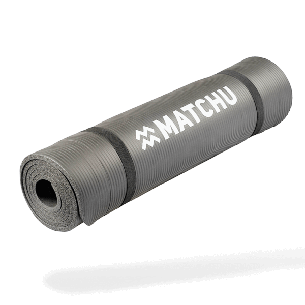 Fitnessmatte Grau