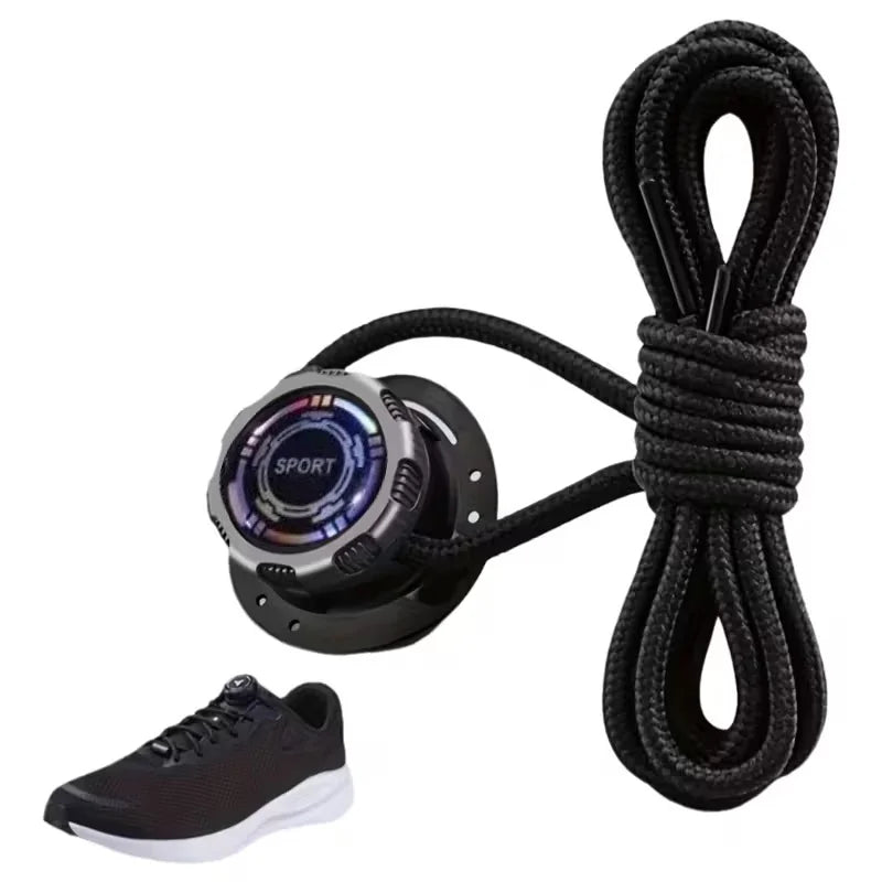 1 Paar Sport Schuhverschlüsse | Schnellverstellsystem, vorinstalliert für Lauf- und Outdoor-Sportarten