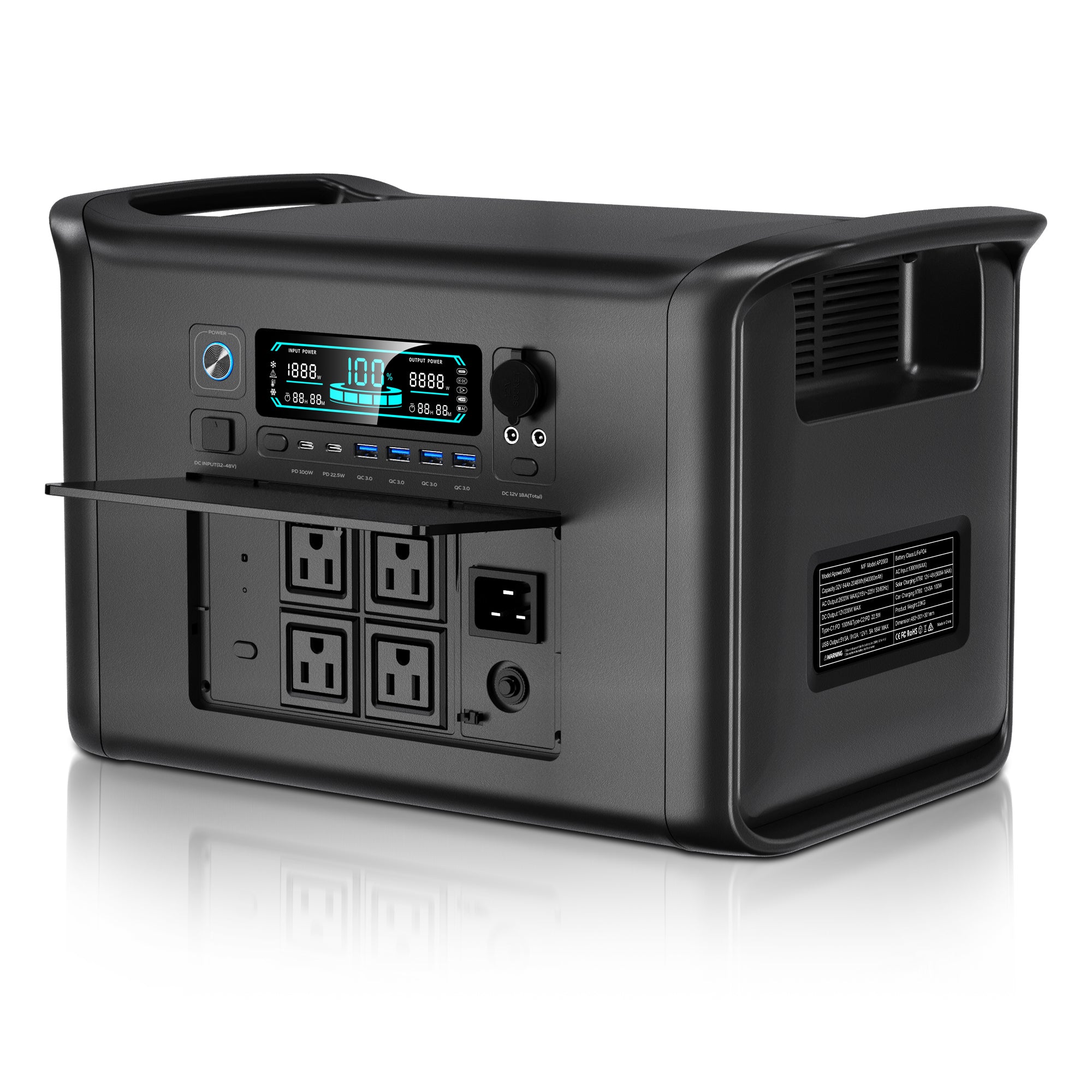 CTOLITY AP2000 2048Wh Portable Power Station