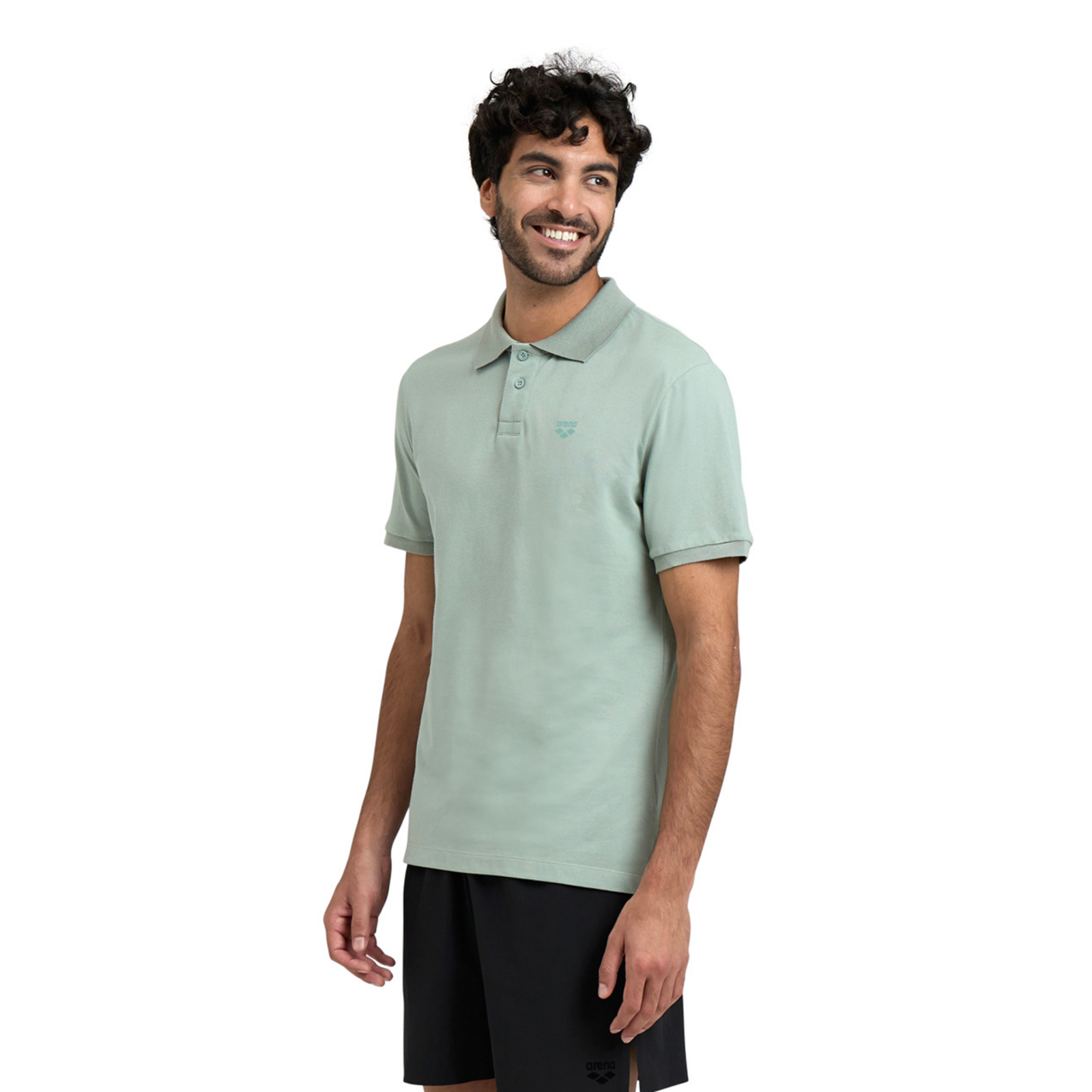 M Poloshirt Solid Cotton Piquet