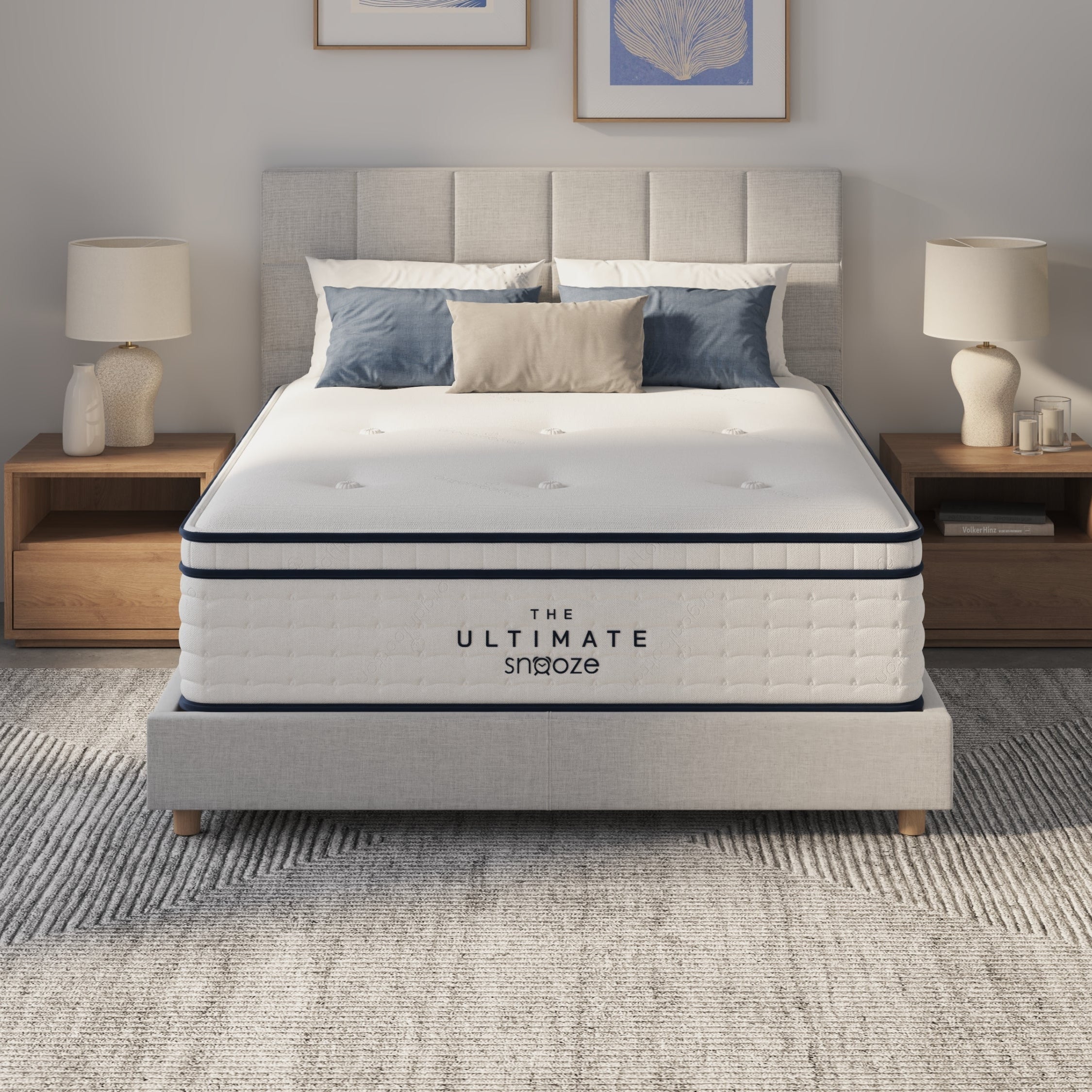 Pillow Top Organic Latex Matratze | Mittelplüsch