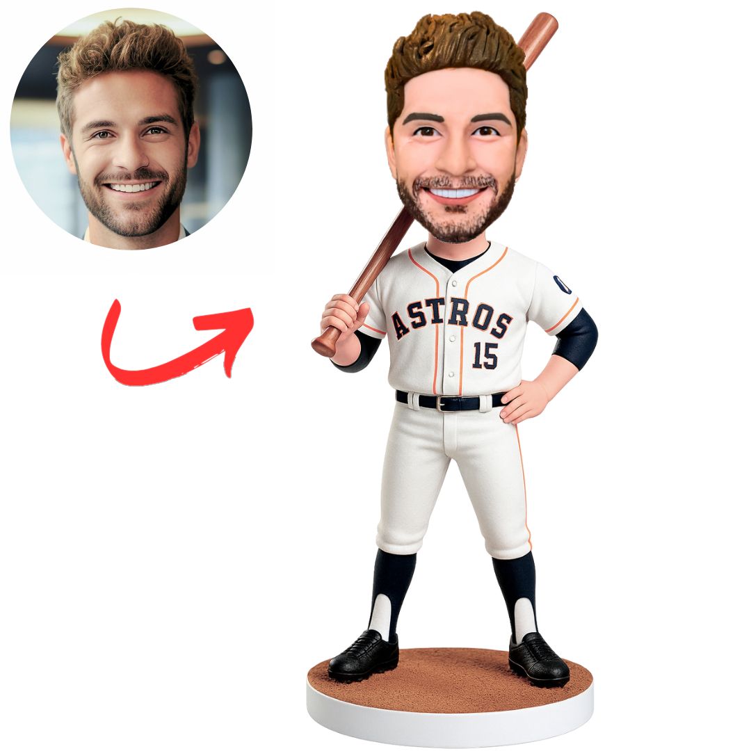 Astros Baseball Spieler Maßgeschneiderte Sport Bobbleheads