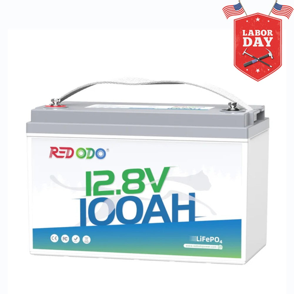 Redodo 12V 100Ah LiFePO4 Lithium Battery | Best Budget | For RV, Solar, Trolling Motor