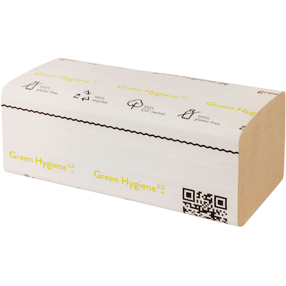 Green Hygiene® Paper Towels FALK Zigzag Fold 1-Ply 5,000 Sheets