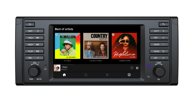 Eonon 2026 Prime Day Sale 1995-2003 BMW 5er E39 & 1996-2003 BMW M5 7" QLED Android Autoradio – Wireless CarPlay & Android Auto