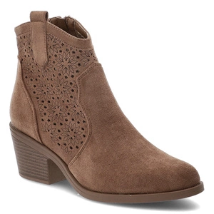 S.BARSKI Ankle Boots HY52-529 Coffee