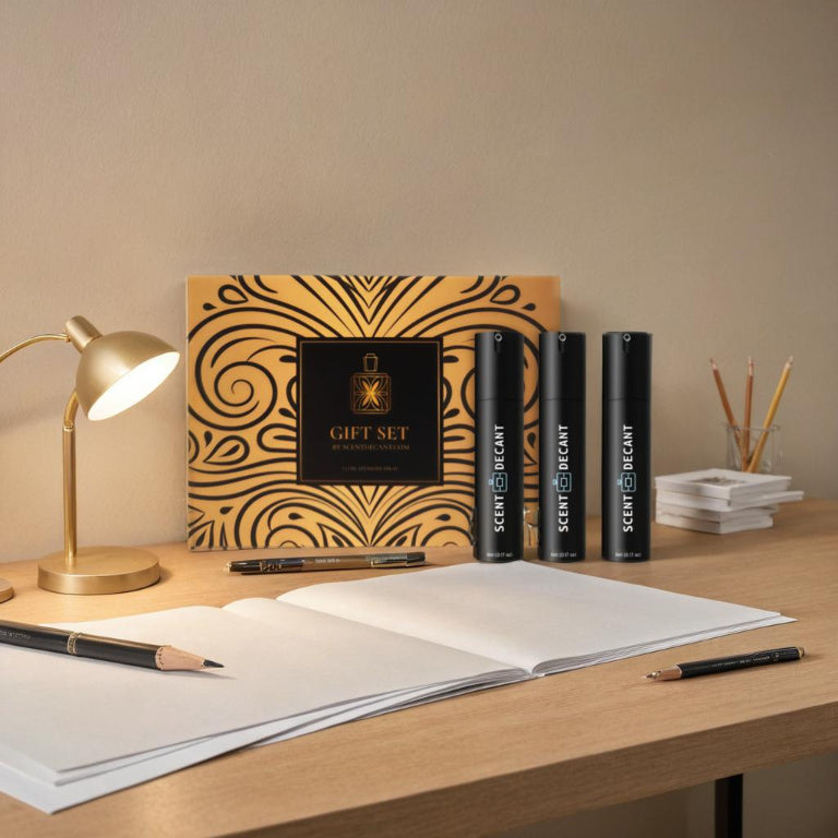 Büro-Geschenkset für Männer - Versace Pour Homme, Mont Blanc Legend & Polo Blue EDT