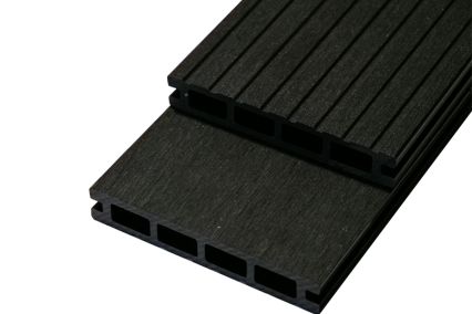 WPC Hohlkammerdiele WoodoRhodos, 20 (S) x 120 (B) mm, anthrazit