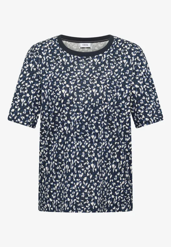 Gemustertes T-Shirt